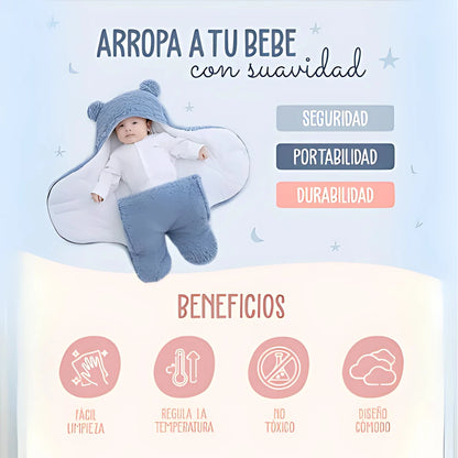 CUBREMAX® COBERTOR DE BEBÉ DE OSO + ENVÍO GRATIS