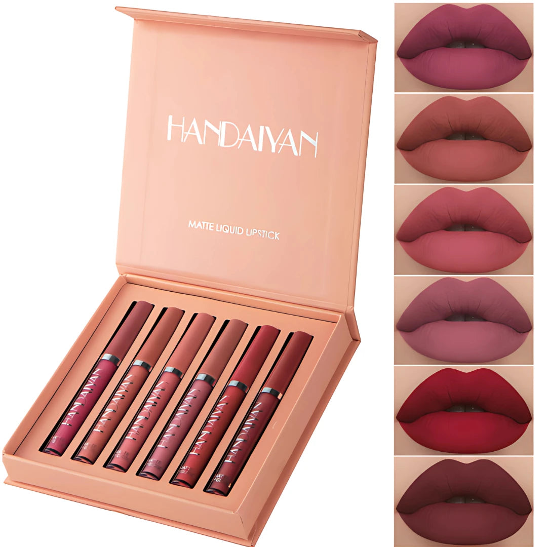 BEAUTYLIPS® SET LABIALES x6 HANDAIYAN + ENVÍO GRATIS